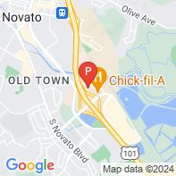 View Map of 75 Rowland Way, Suite 140,Novato,CA,94945